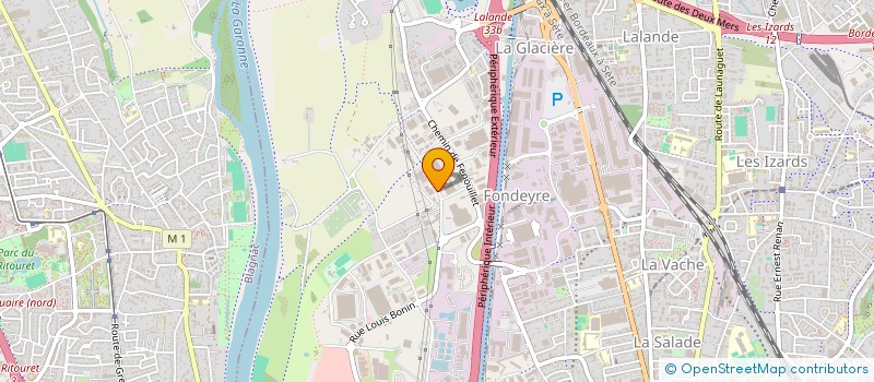 localisation de l'entreprise ENERGIE VALORISATION HANDICAP  BONREPOS-SUR-AUSSONNELLE