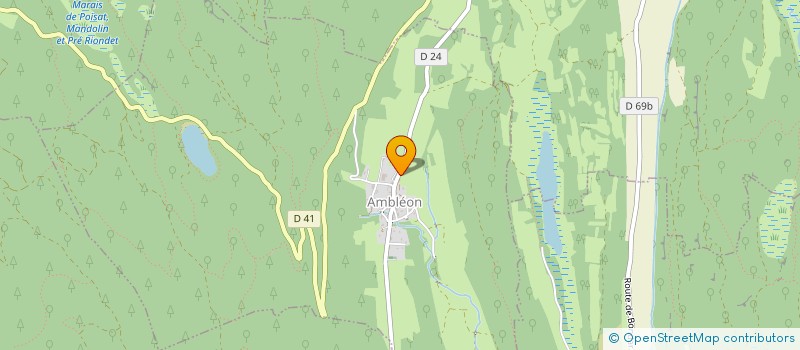 localisation de l'entreprise ENERGIE Z  AMBLEON