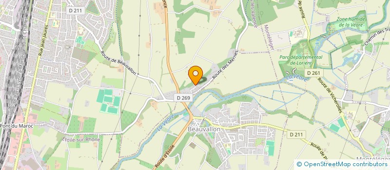 localisation de l'entreprise ENERGIEPLUS  PORTES-LES-VALENCE