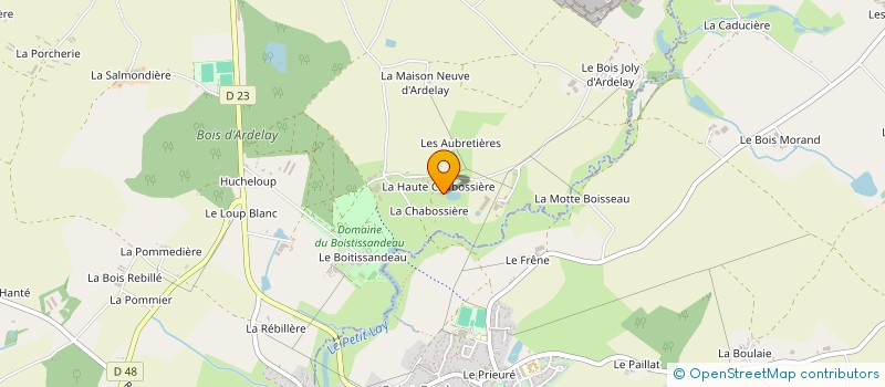 localisation de l'entreprise ENERGIES à LES HERBIERS