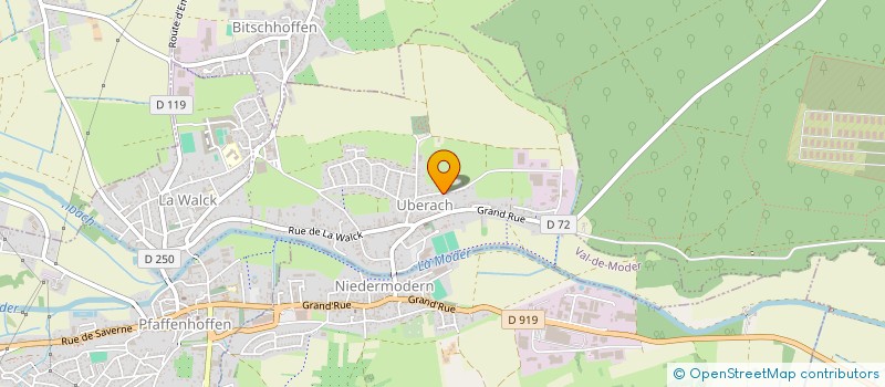 localisation de l'entreprise ENERGIES ANSTETT  BITSCHHOFFEN