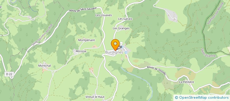 localisation de l'entreprise ENERGIES CITOYENNES DU PILAT  BURDIGNES