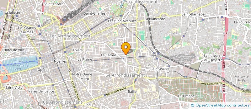 localisation de l'entreprise ENERGIES CLIM à MARSEILLE