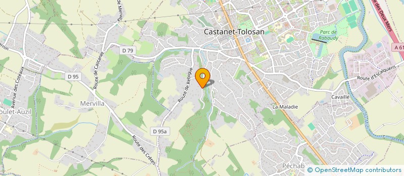 localisation de l'entreprise ENERGIES CONCEPT à CASTANET-TOLOSAN