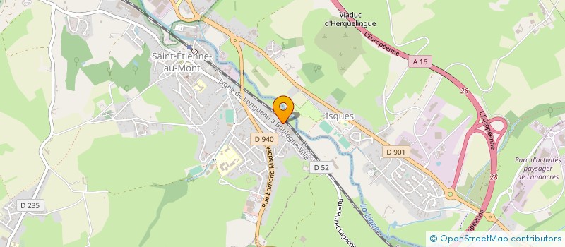 localisation de l'entreprise ENERGIES CONFORT à BOULOGNE SUR MER