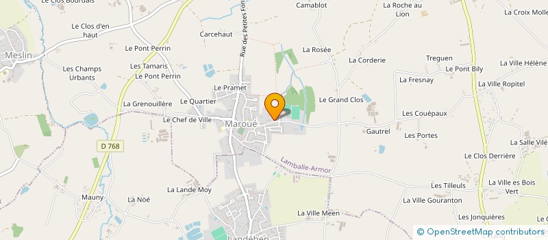 localisation de l'entreprise ENERGIES CONFORT à LAMBALLE-ARMOR