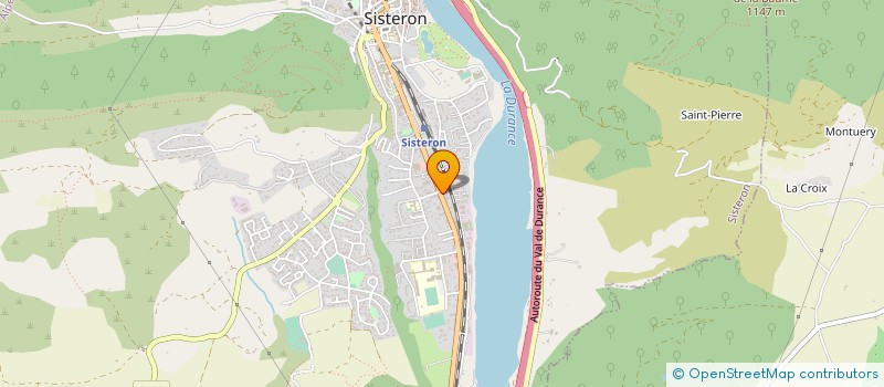 localisation de l'entreprise ENERGIES CONSEILS SERVICES à SISTERON