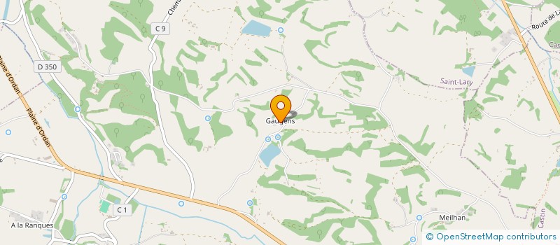 localisation de l'entreprise ENERGIES COOPERACTIVES  ORDAN-LARROQUE