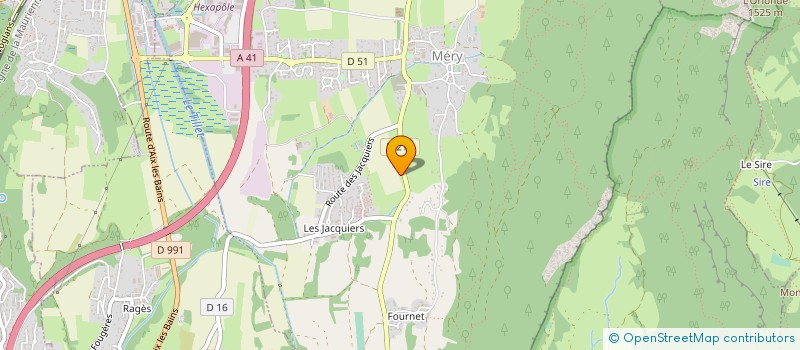 localisation de l'entreprise ENERGIES DE MOUGNANE à MERY