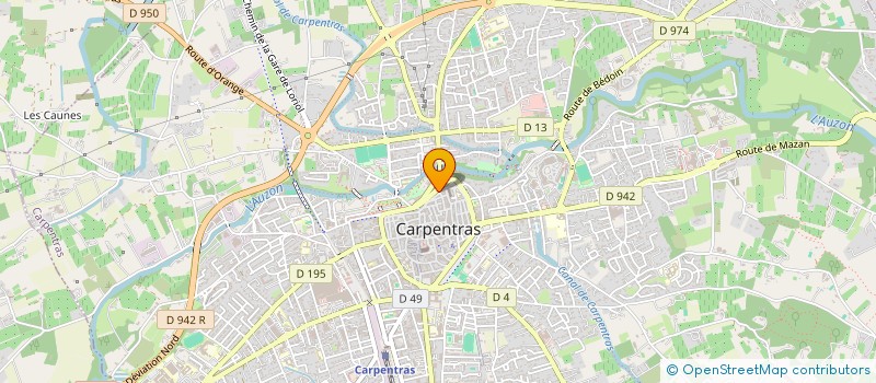 localisation de l'entreprise ENERGIES DE PROVENCE à CARPENTRAS
