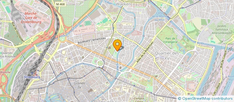 localisation de l'entreprise ENERGIES DES HAUTS DE LA RIGOTTE à STRASBOURG