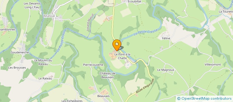 localisation de l'entreprise ENERGIES DES PATUREAUX à BONNAT