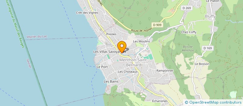 localisation de l'entreprise ENERGIES DES SAVOIE à MENTHON-SAINT-BERNARD