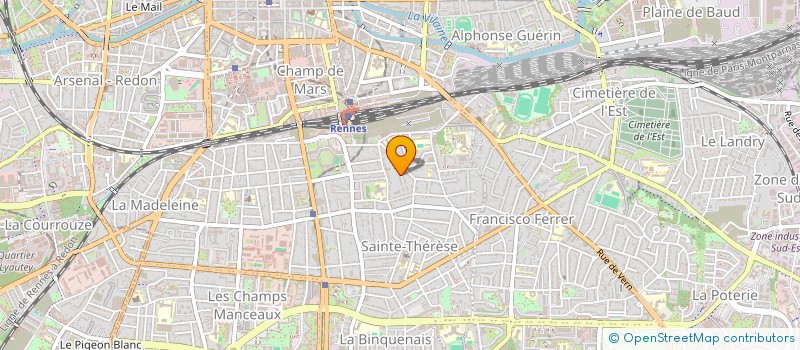 localisation de l'entreprise ENERGIES DU PAYS DE RENNES à RENNES