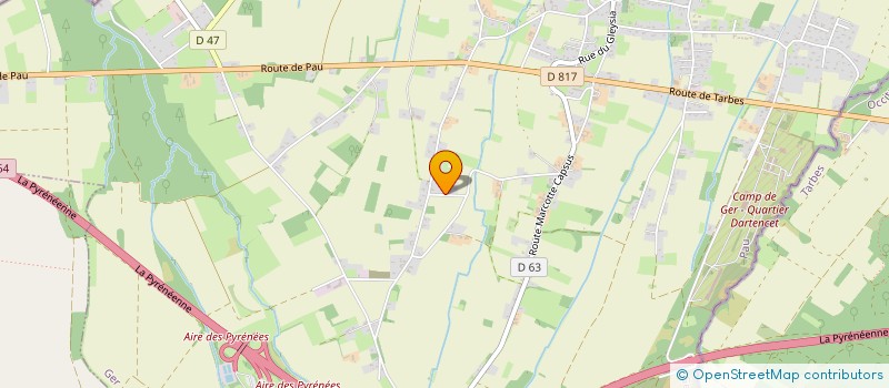 localisation de l'entreprise ENERGIES DU PLATEAU  GER