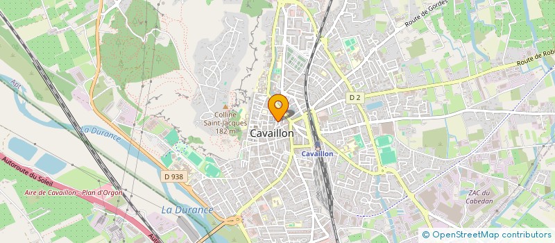 localisation de l'entreprise ENERGIES ECO à CAVAILLON