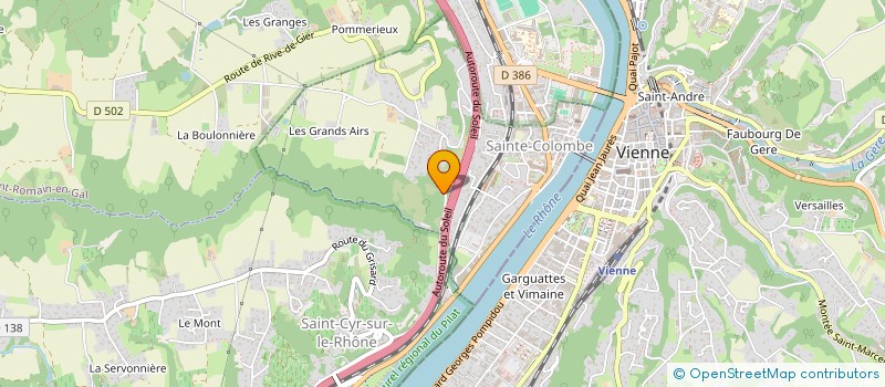 localisation de l'entreprise ENERGIES FUTURES  SAINTE-COLOMBE