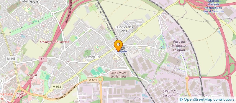 localisation de l'entreprise ENERGIES HAUTS DE FRANCE à LESQUIN