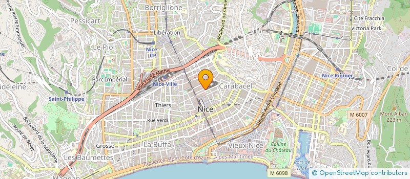 localisation de l'entreprise ENERGIES-MAGNETISME-GEOBIOLOGIE  NICE