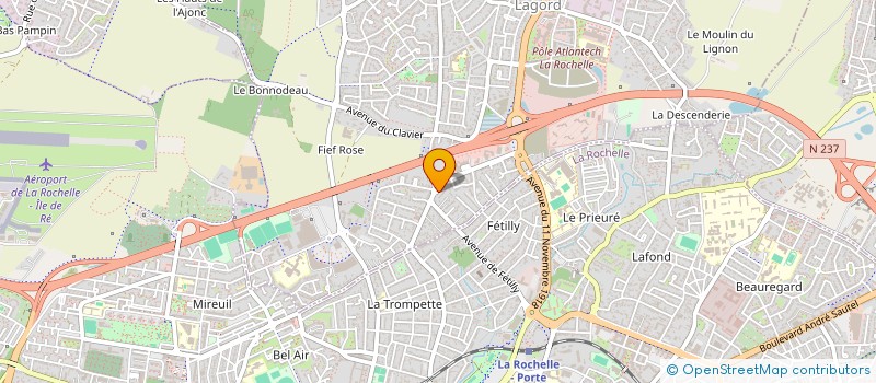 localisation de l'entreprise ENERGIES MAITRISEES  LAGORD