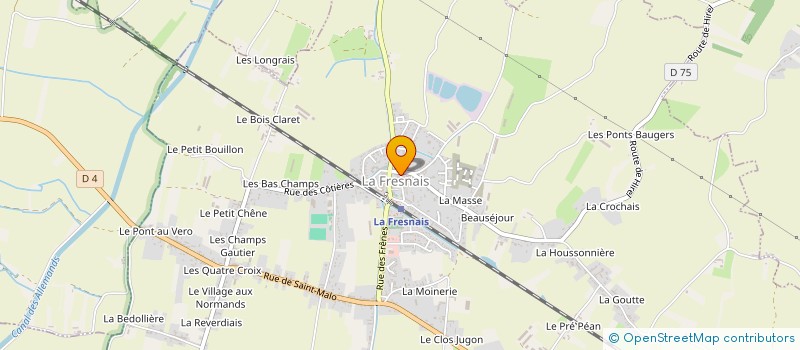 localisation de l'entreprise ENERGIES MALOUINES  LA FRESNAIS