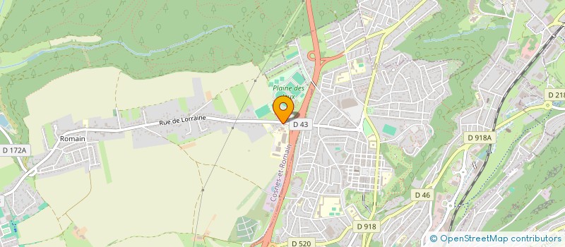 localisation de l'entreprise ENERGIES - MATERIAUX SANS FRONTIERES  COSNES-ET-ROMAIN