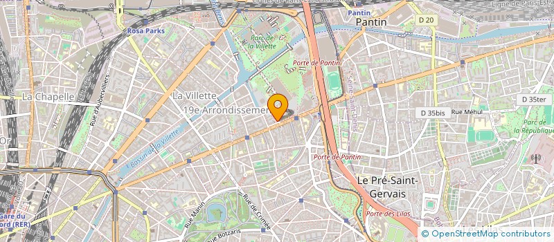 localisation de l'entreprise ENERGIES MEDIA CONSEILS  PARIS