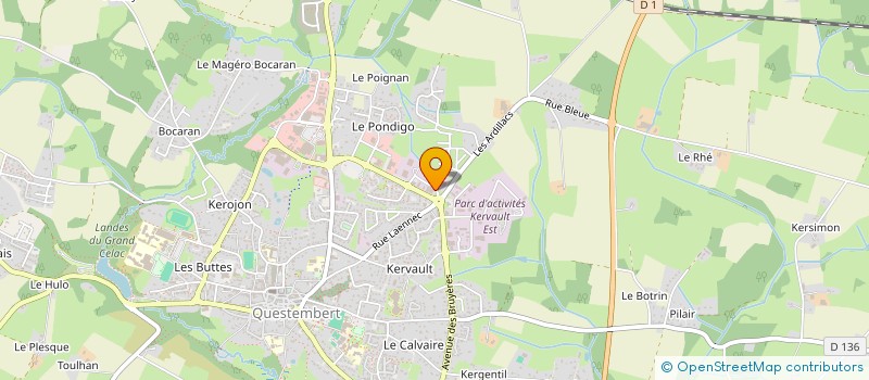 localisation de l'entreprise ENERGIES MORBIHANNAISES  SARZEAU