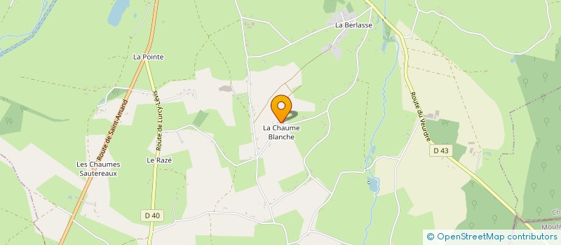 localisation de l'entreprise ENERGIES NOUVELLES ENVIRONNEMENT à SANCOINS