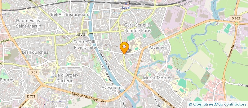 localisation de l'entreprise ENERGIES NOUVELLES EQUIPEMENT à LAVAL