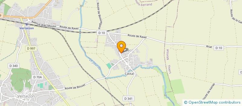 localisation de l'entreprise ENERGIES PLANCHE ET FILS  BOUZEL