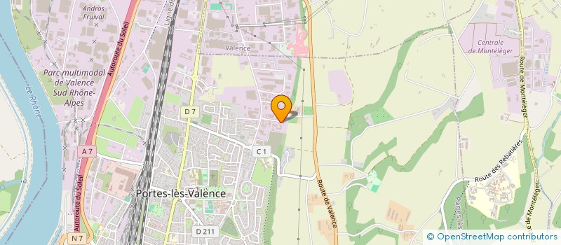 localisation de l'entreprise ENERGIES REGIONALES à PORTES-LES-VALENCE