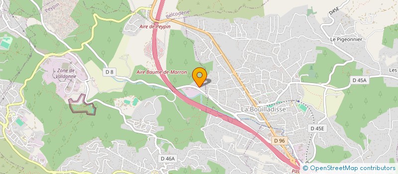 localisation de l'entreprise ENERGIES RENOUVELABLES à PEYPIN