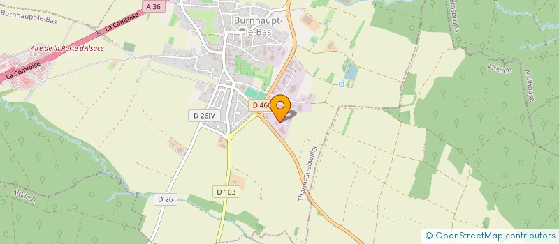 localisation de l'entreprise ENERGIES SERVICES à BURNHAUPT-LE-BAS