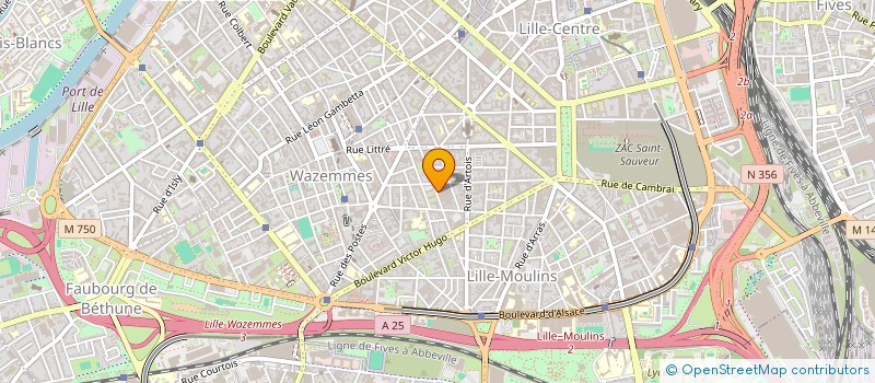 localisation de l'entreprise ENERGIES SOLIDAIRES à LILLE