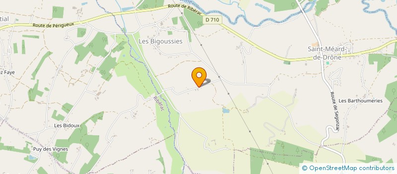 localisation de l'entreprise ENERGIES SOLUTIONS  SAINT-MEARD-DE-DRONE