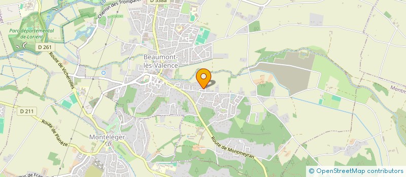 localisation de l'entreprise ENERGIES SOLUTIONS  BEAUMONT-LES-VALENCE