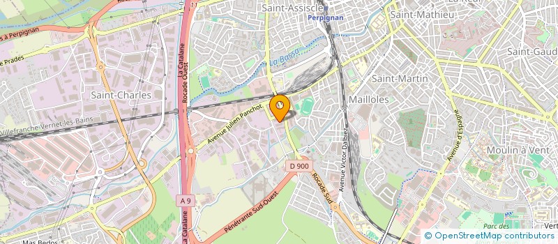 localisation de l'entreprise ENERGIES SURGERES à PERPIGNAN