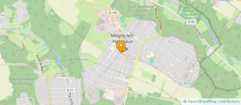 localisation de l'entreprise ENERGIES TRANSITION  MAGNY-LES-HAMEAUX