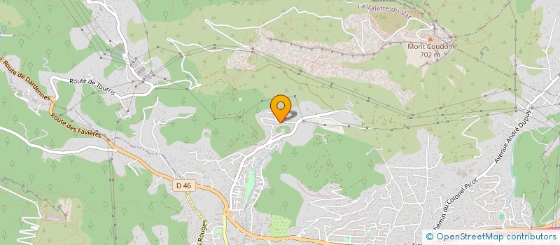 localisation de l'entreprise ENERGIETECH à LA VALETTE-DU-VAR