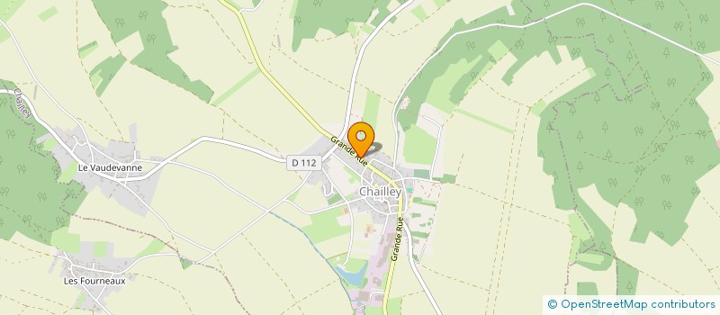 localisation de l'entreprise ENERGIETUDE à CHAILLEY