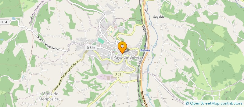 localisation de l'entreprise ENERGIEX  PAYS DE BELVES