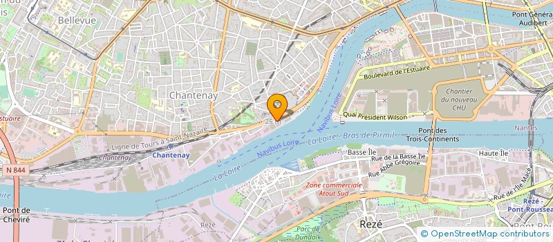 localisation de l'entreprise ENERGII INDUSTRIES à NANTES