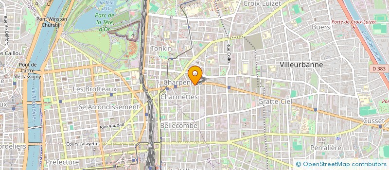 localisation de l'entreprise ENERGIK  VILLEURBANNE