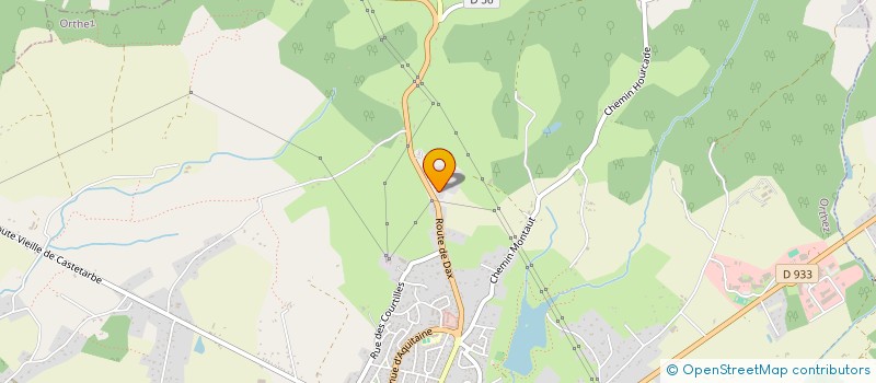 localisation de l'entreprise ENERGILIA  ORTHEZ