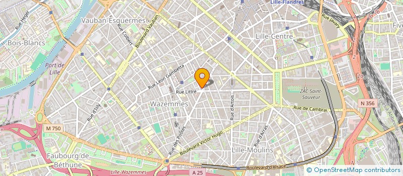 localisation de l'entreprise ENERGINOR SERVICES à LILLE