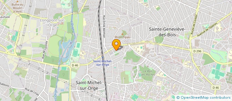 localisation de l'entreprise ENERGIUM TECH  SAINT-MICHEL-SUR-ORGE