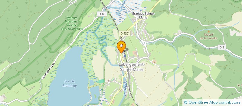 localisation de l'entreprise ENERGIZ  LABERGEMENT-SAINTE-MARIE