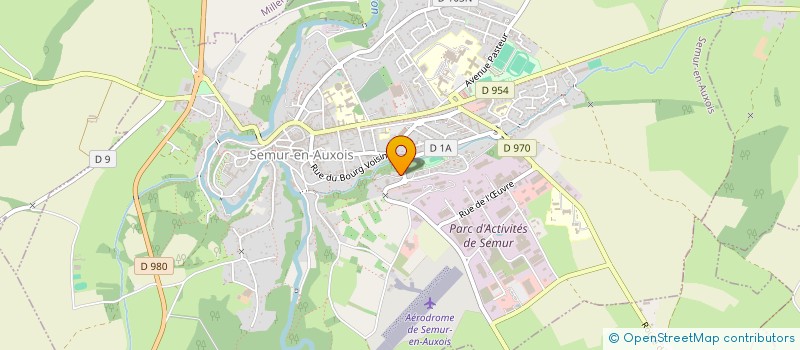 localisation de l'entreprise ENERGTEC  SEMUR-EN-AUXOIS