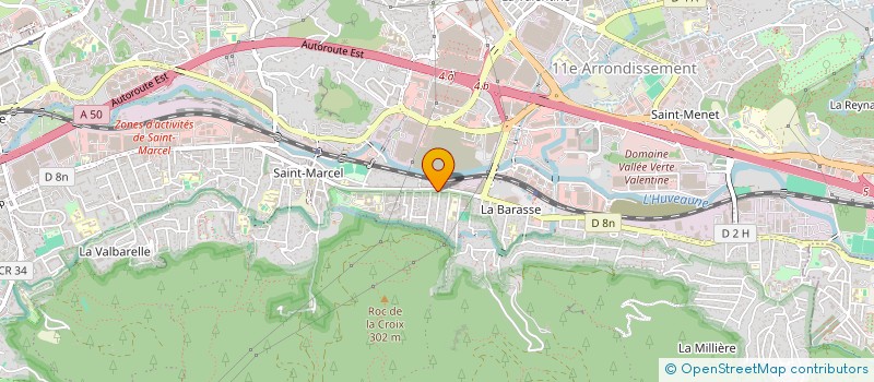 localisation de l'entreprise ENERGY 13 à MARSEILLE
